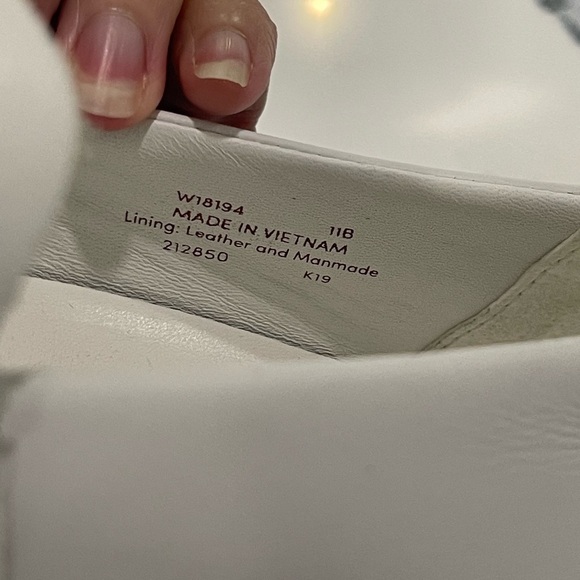 Cole Haan GrandPro GRAND.OS Spectator Laser Cut White Leather Sneakers Sz 11B - Picture 9 of 12